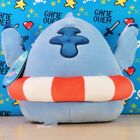 Squishmallow Lilo and Stitch w/ Inner Tube 8" UltraSoft Disney Toy Plush NWT - Picture 2 of 7